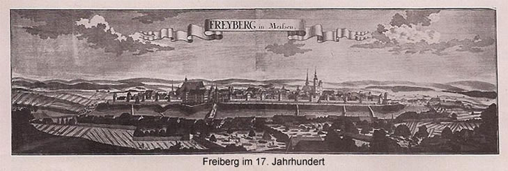 Freiberg im 17. Jahrhundert